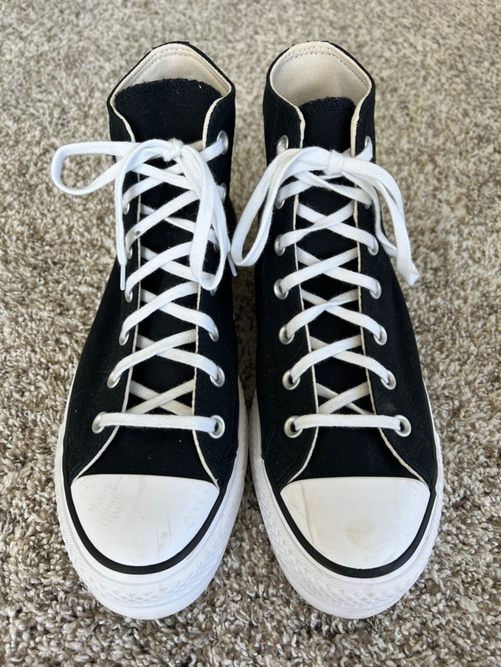Converse Women's Chuck Taylor All Star Lift Platform Canvas Sneakers Size 9.5 - Picture 2 of 8